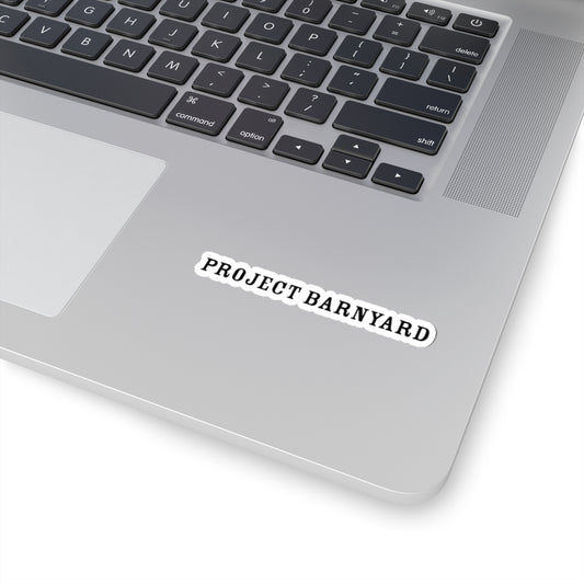 "Project Barnyard"' Sticker