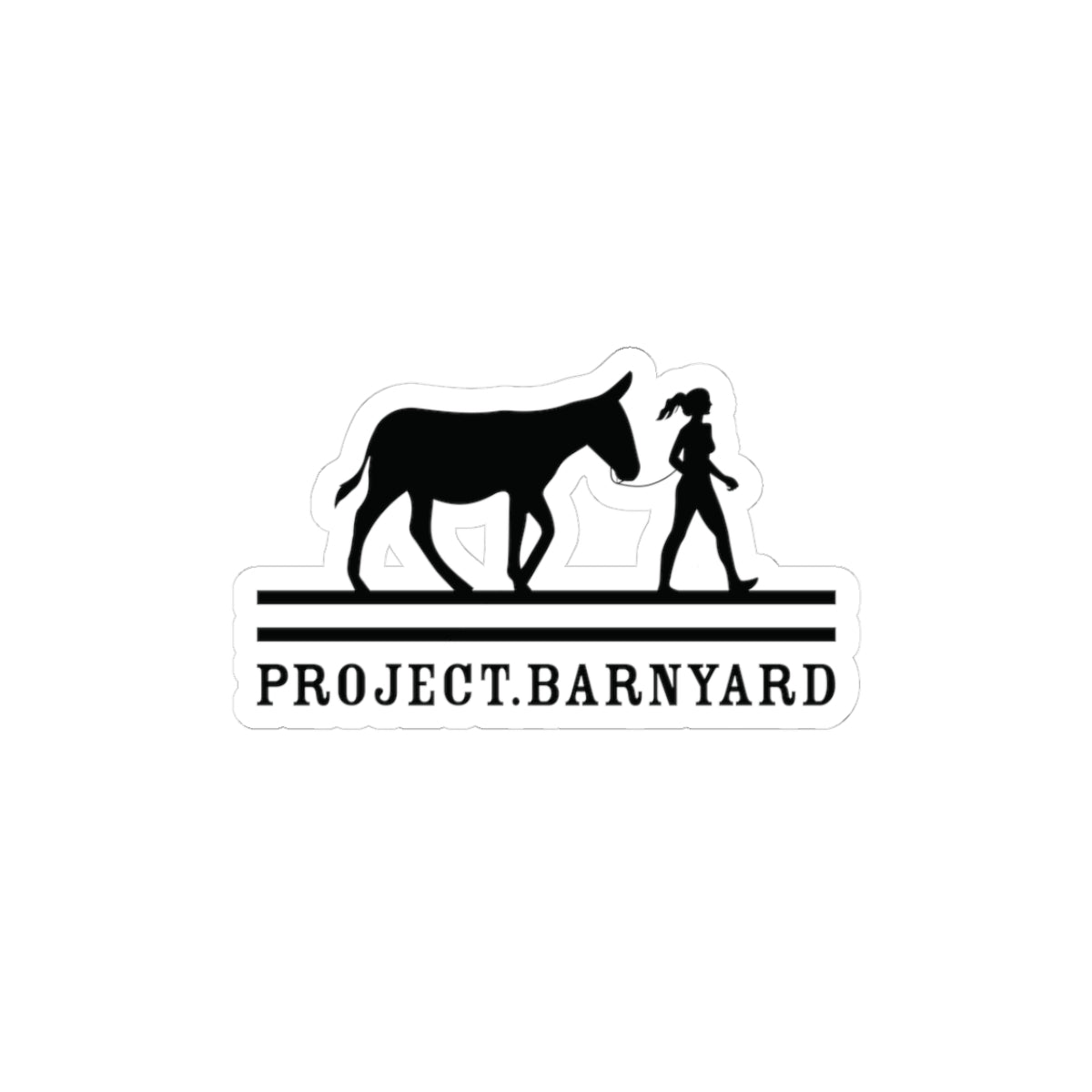 Project Barnyard Logo Sticker