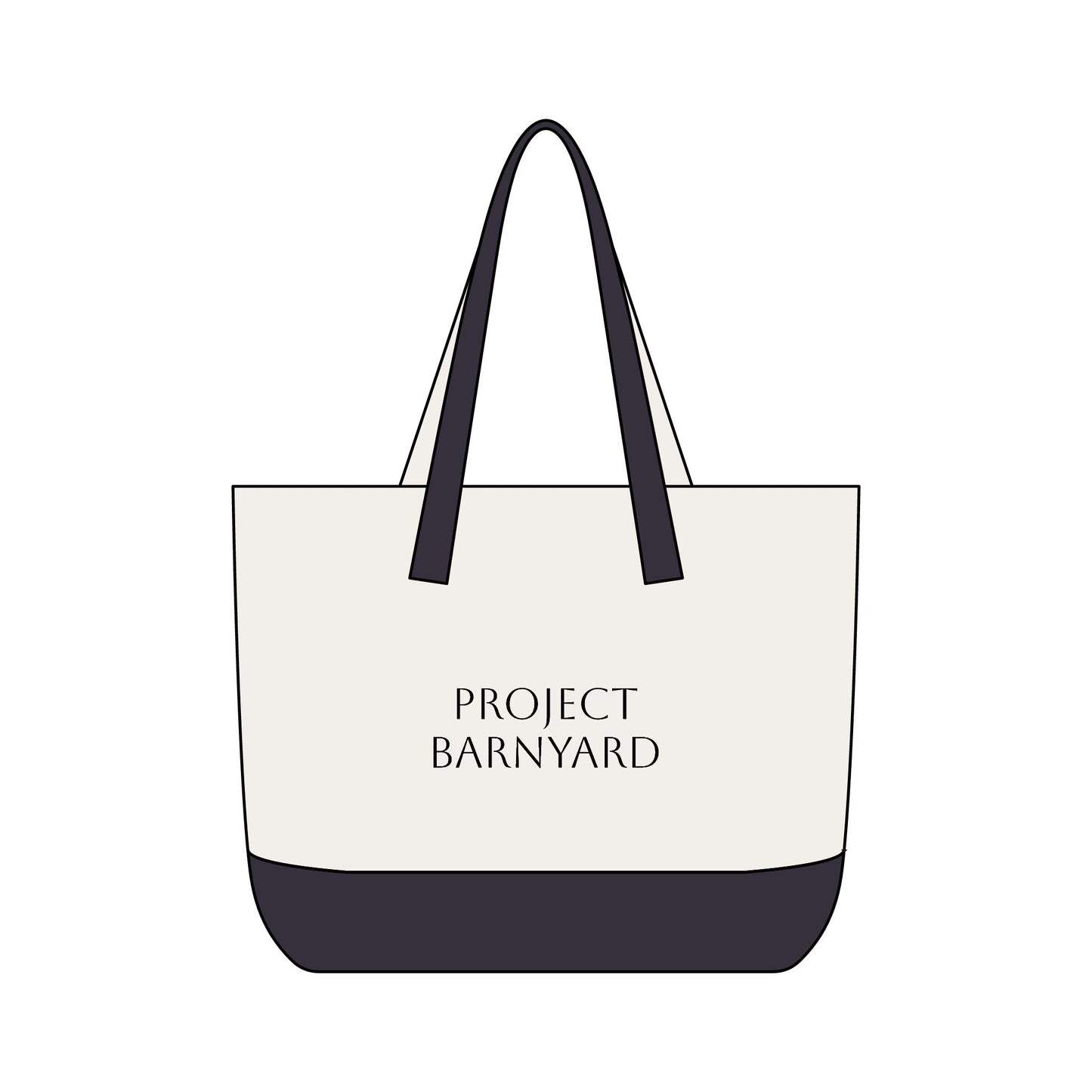Project Barnyard Canvas Tote