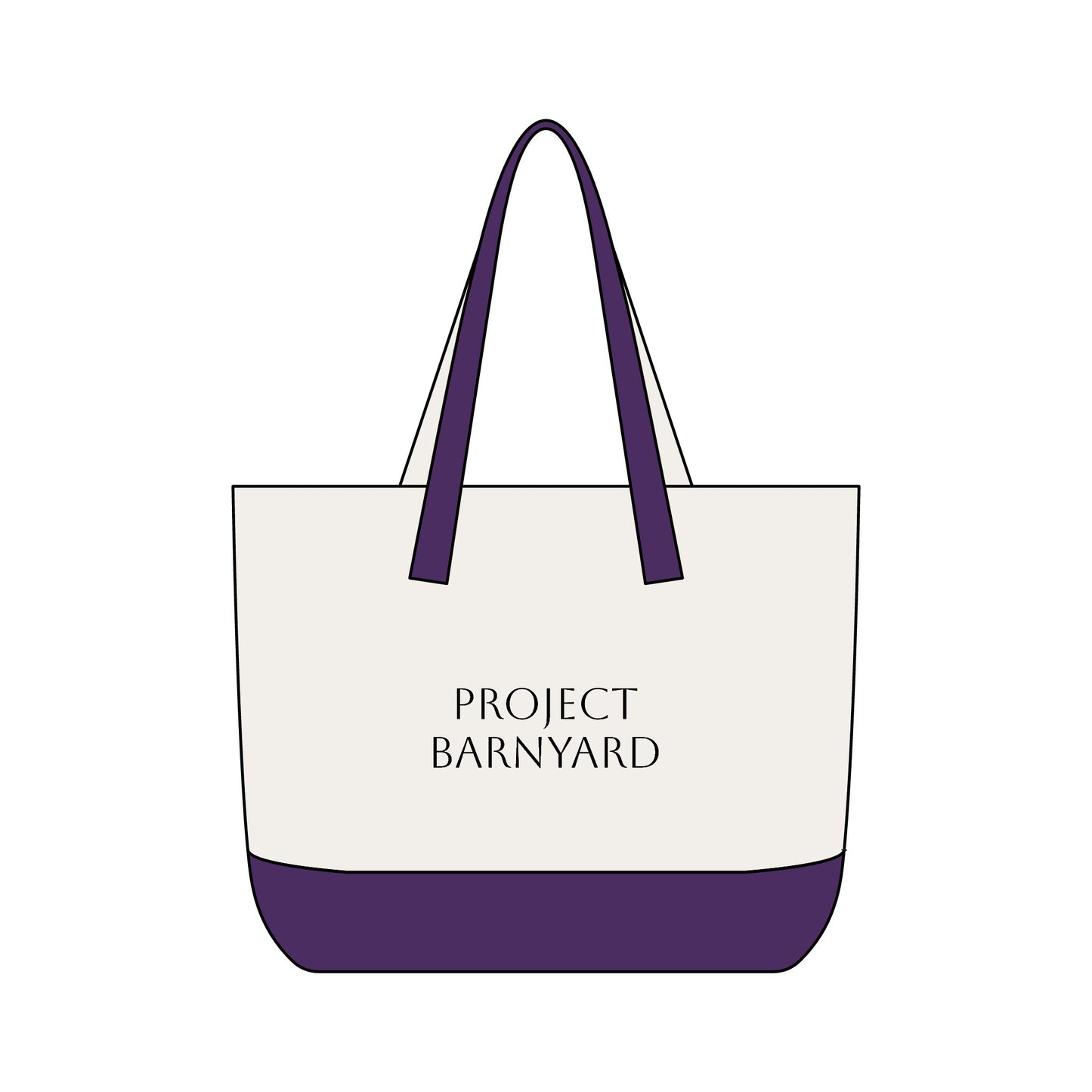 Project Barnyard Canvas Tote