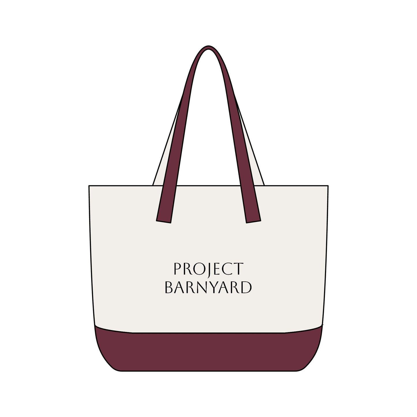 Project Barnyard Canvas Tote