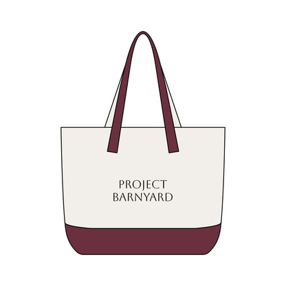 Project Barnyard Canvas Tote
