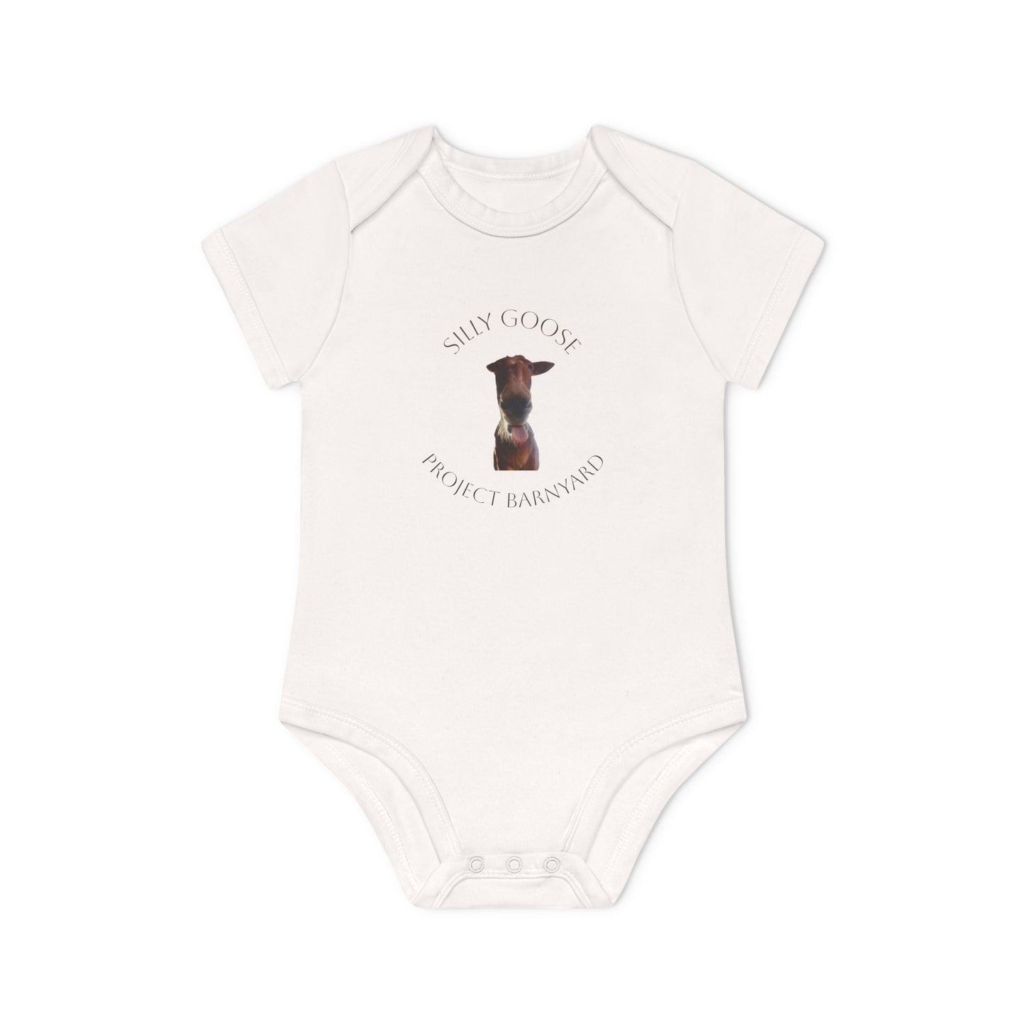 Lucille's "Silly Goose" Baby Onesie