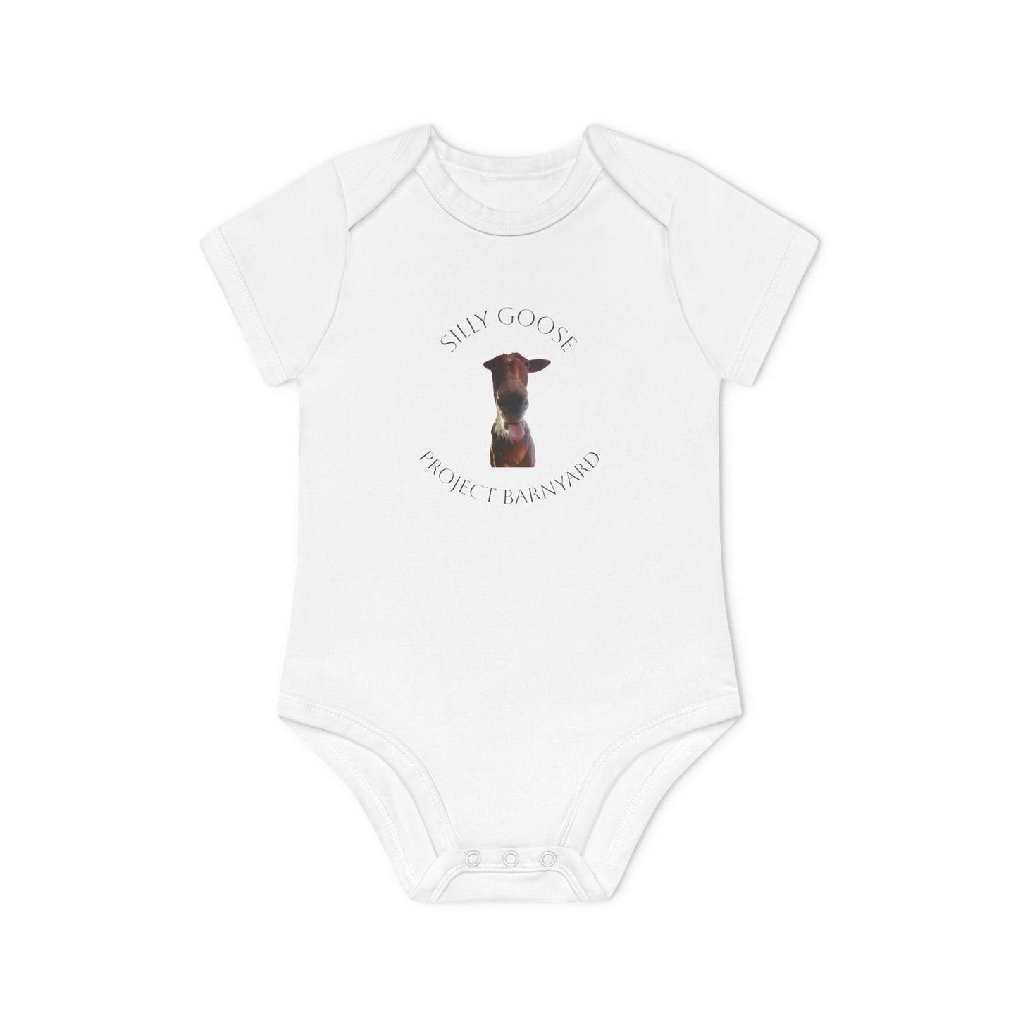 Lucille's "Silly Goose" Baby Onesie