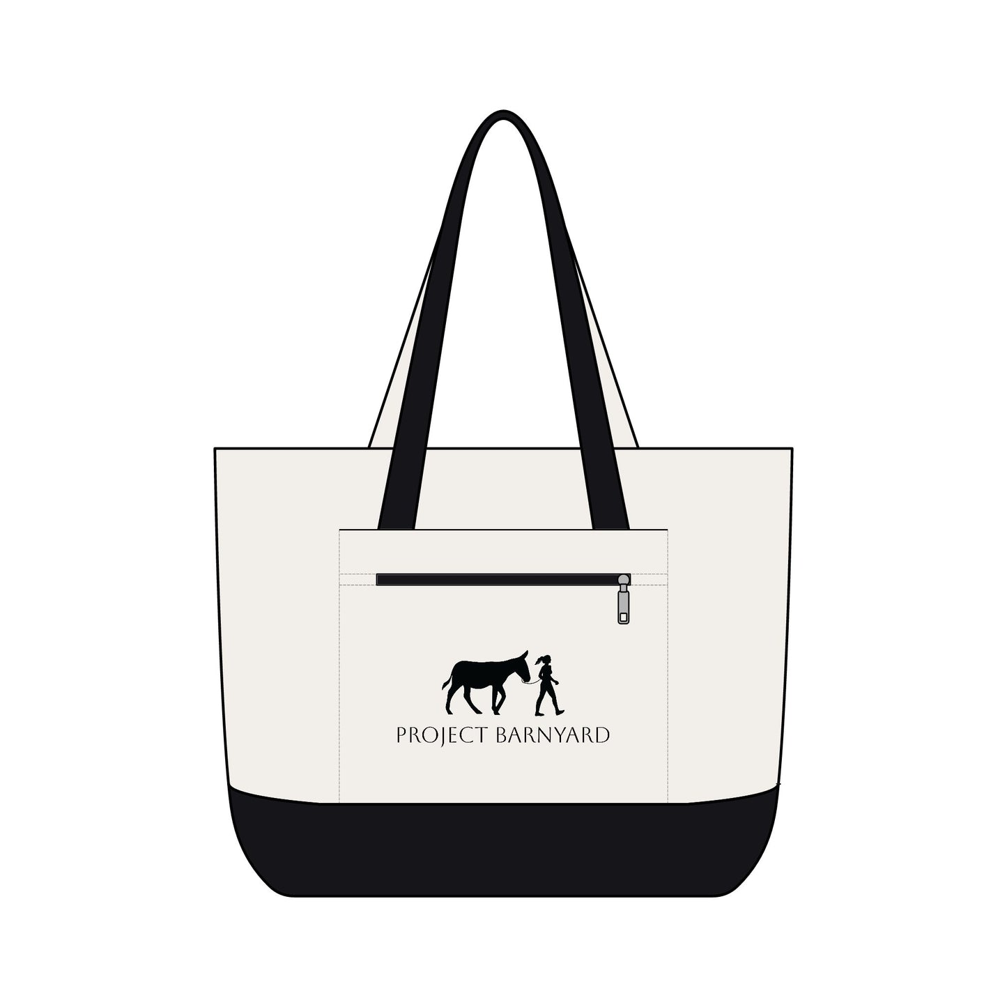 Project Barnyard Canvas Tote