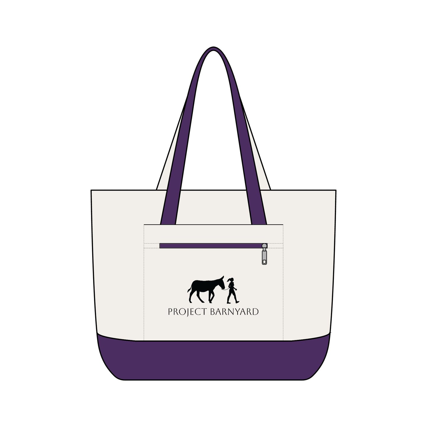 Project Barnyard Canvas Tote