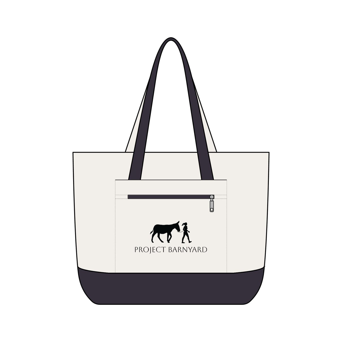 Project Barnyard Canvas Tote