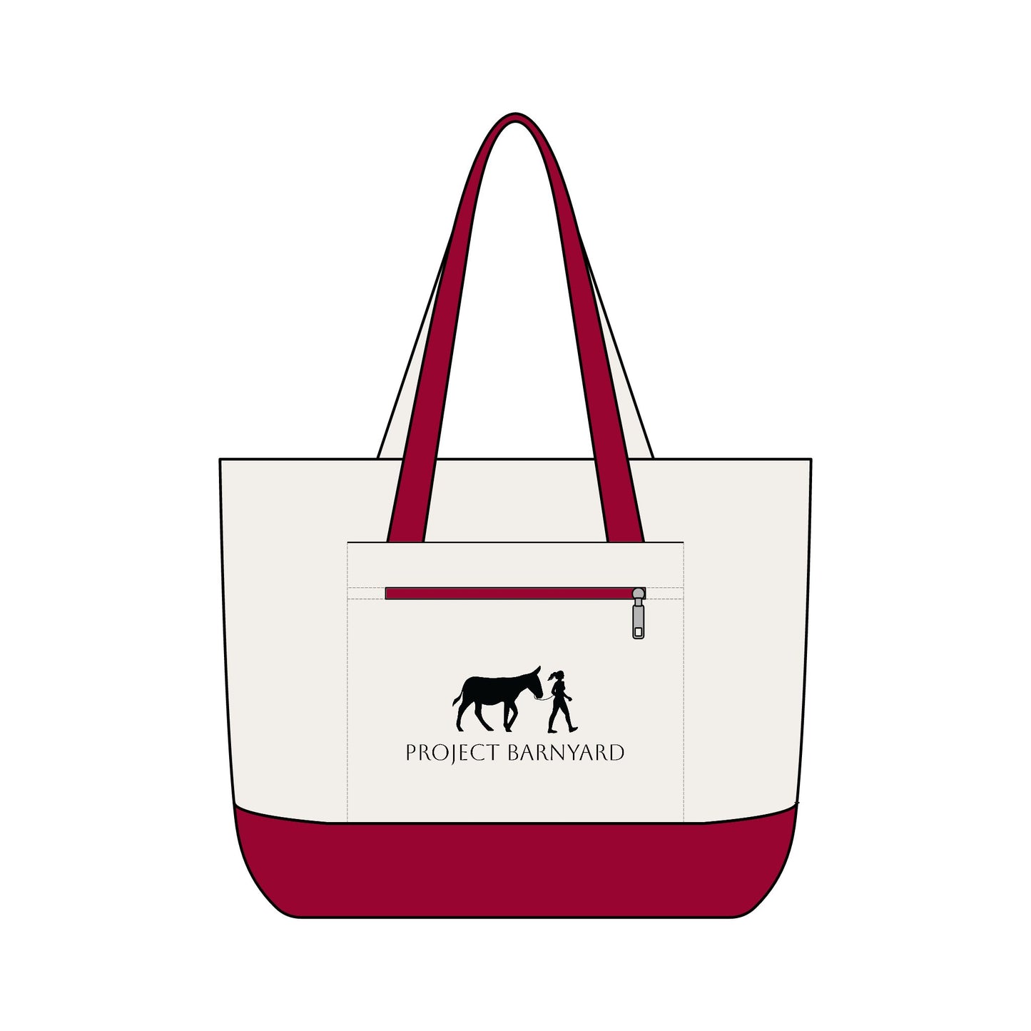 Project Barnyard Canvas Tote