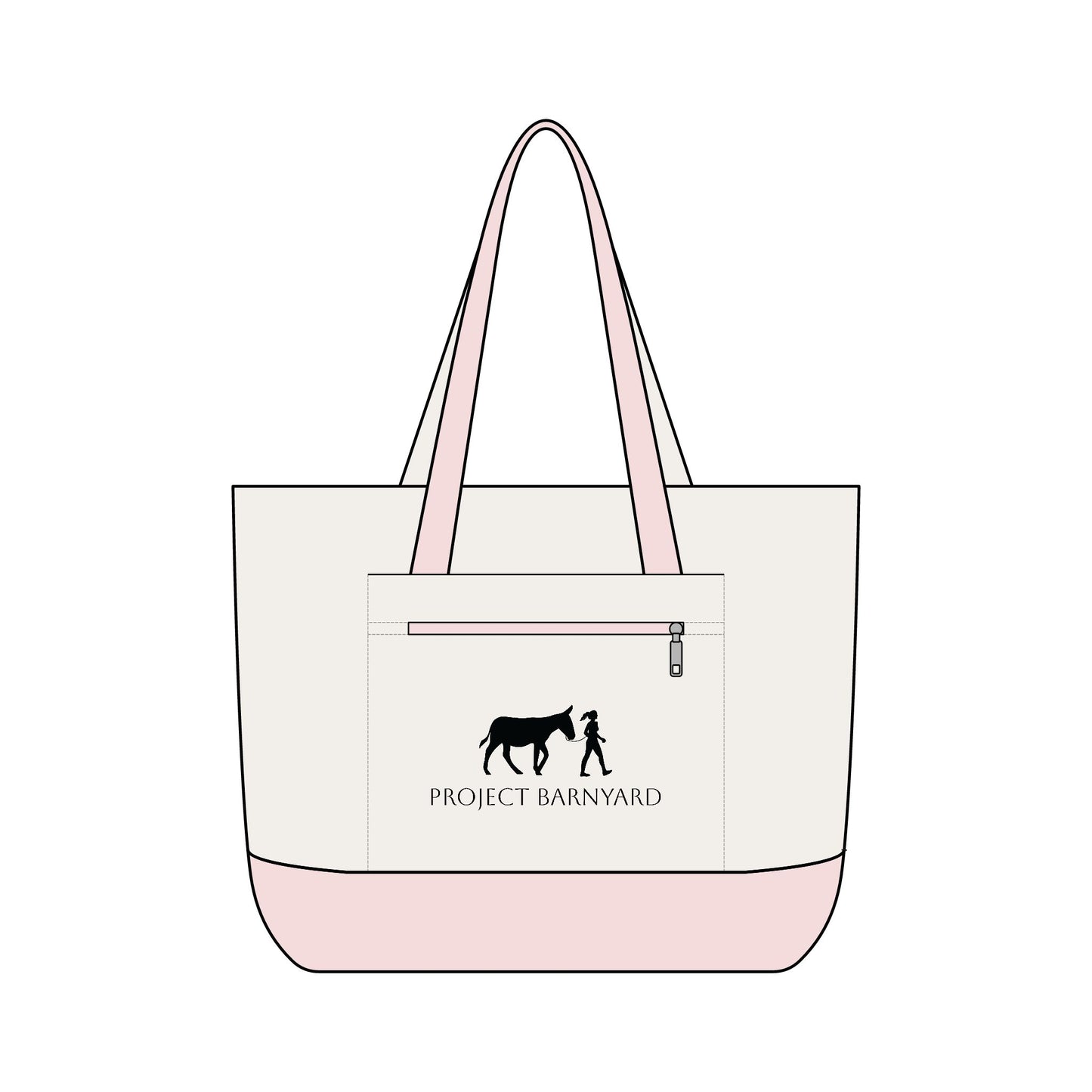 Project Barnyard Canvas Tote