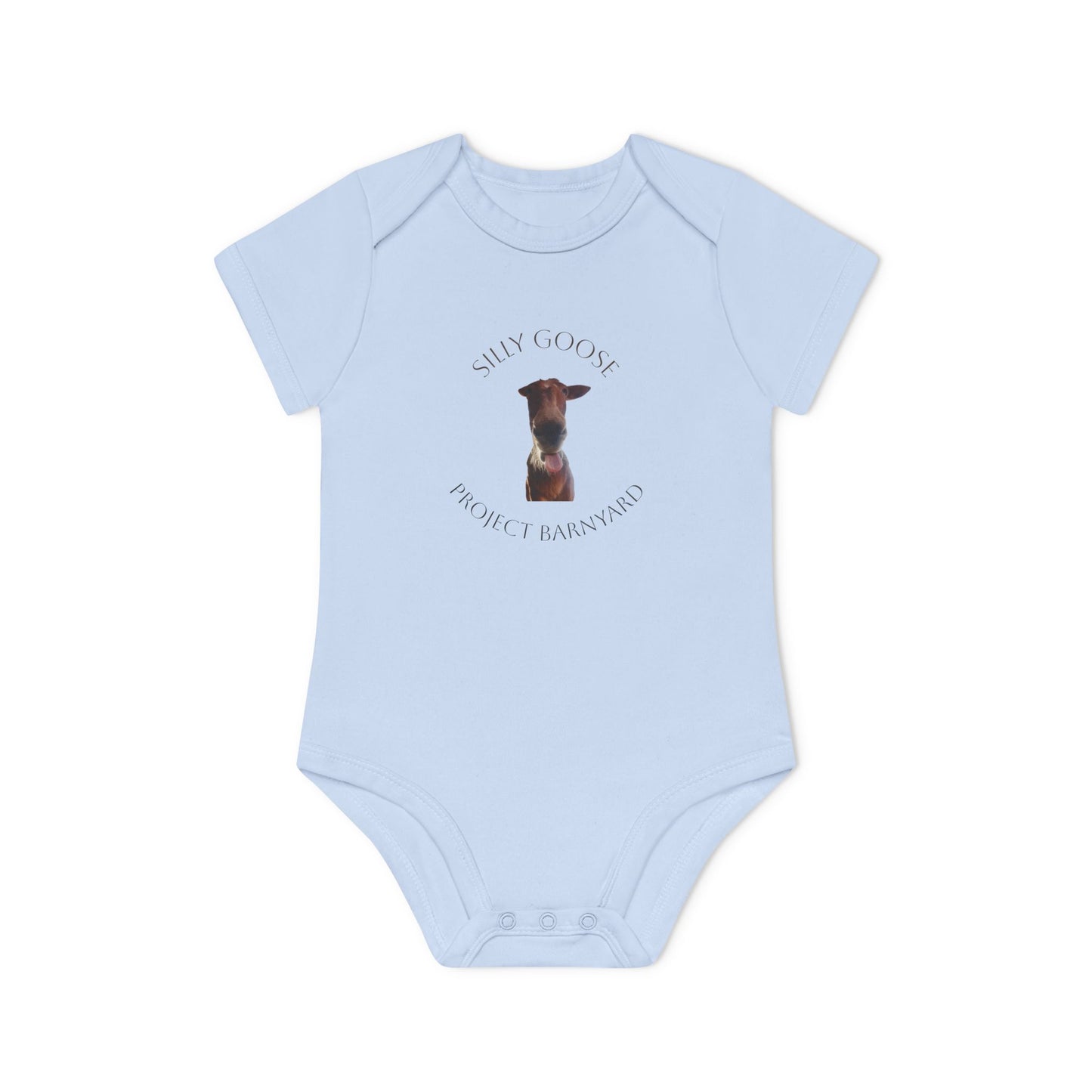 Lucille's "Silly Goose" Baby Onesie